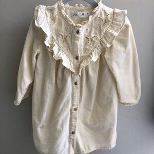 Zara - little girl's corduroy dress